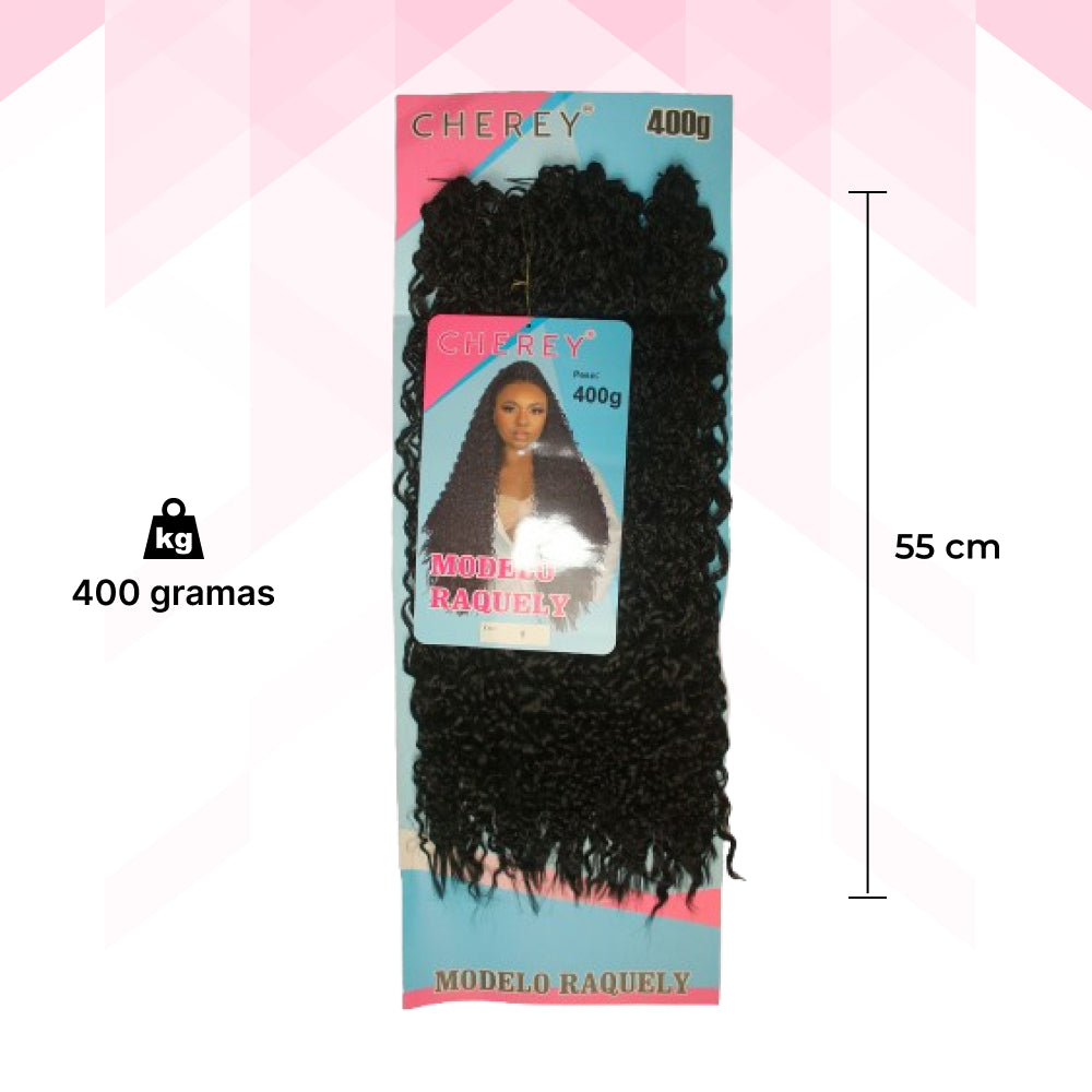 Cabelo Sintetico Raquely 400g para crochet braid