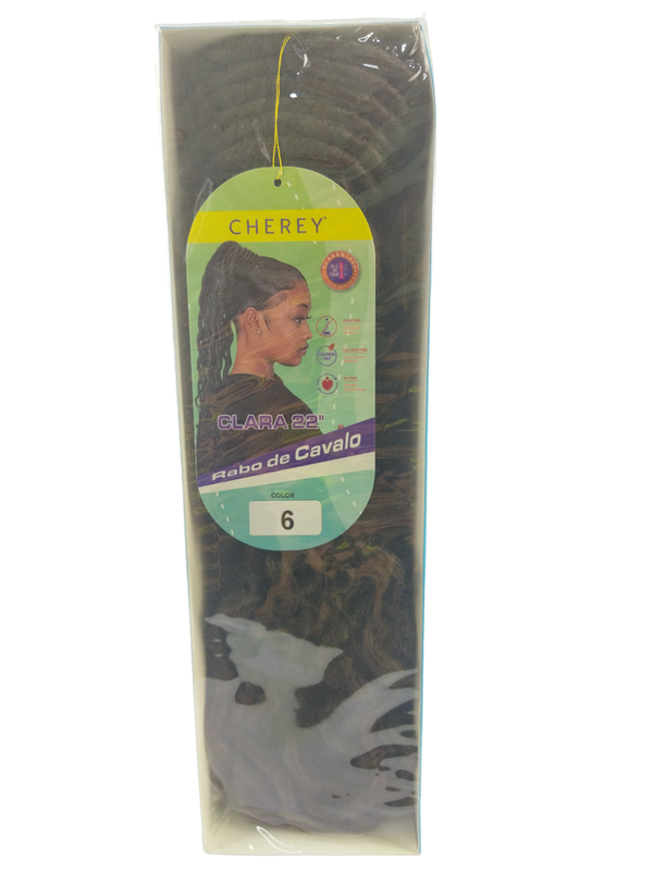 Aplique Rabo de Cavalo com Dread Mod. Clara 55cm