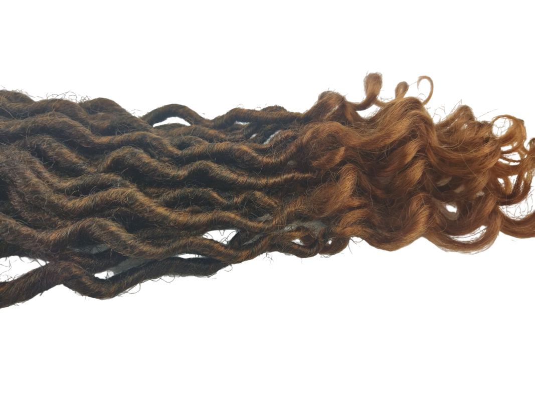 Aplique Rabo de Cavalo com Dread Mod. Clara 55cm