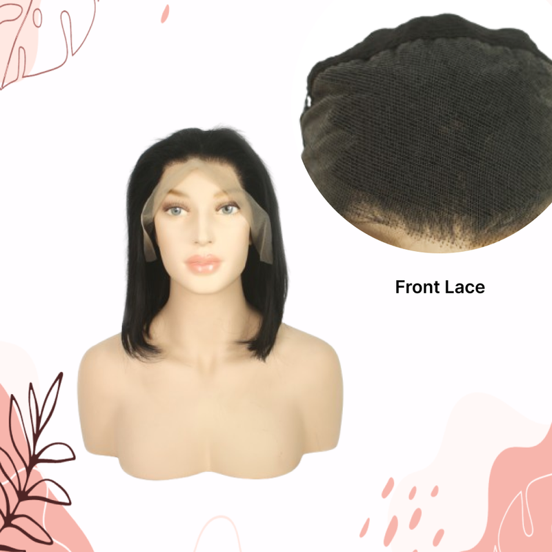 PERUCA FRONT LACE TZES 100% CABELO HUMANO – 30 CM