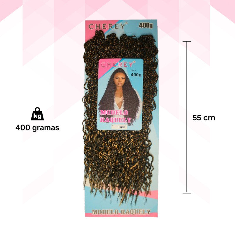 Cabelo Sintetico Raquely 400g para crochet braid
