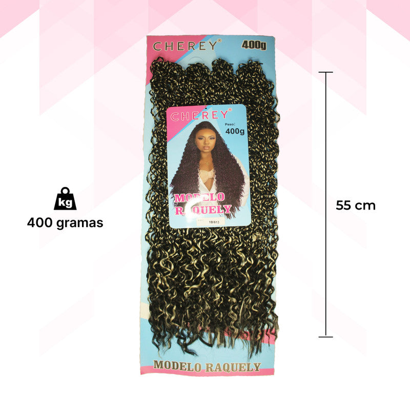 Cabelo Sintetico Raquely 400g para crochet braid