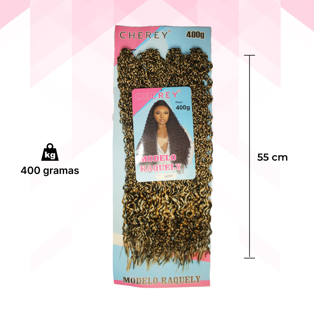 Cabelo Sintetico Raquely 400g para crochet braid