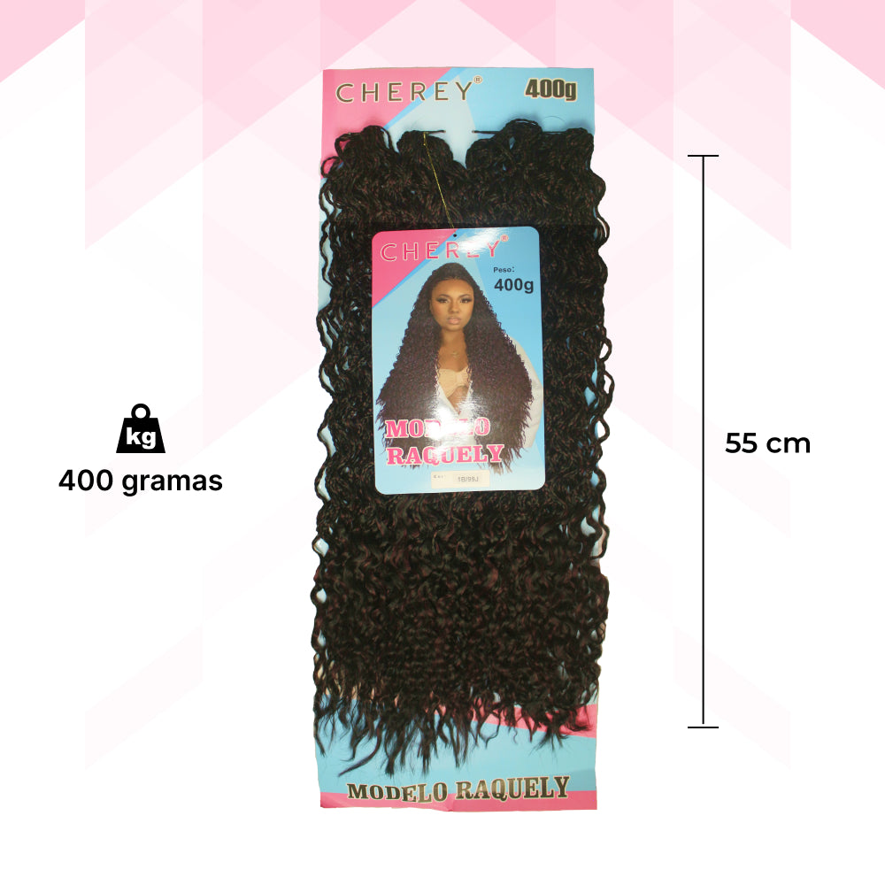 Cabelo Sintetico Raquely 400g para crochet braid