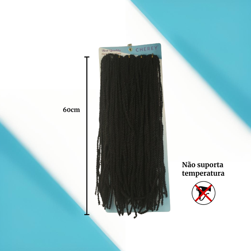 Cabelo Sintetico em espiral Ayana 60 cm 400 g