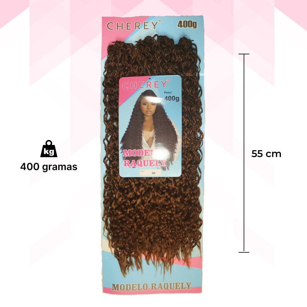 Cabelo Sintetico Raquely 400g para crochet braid