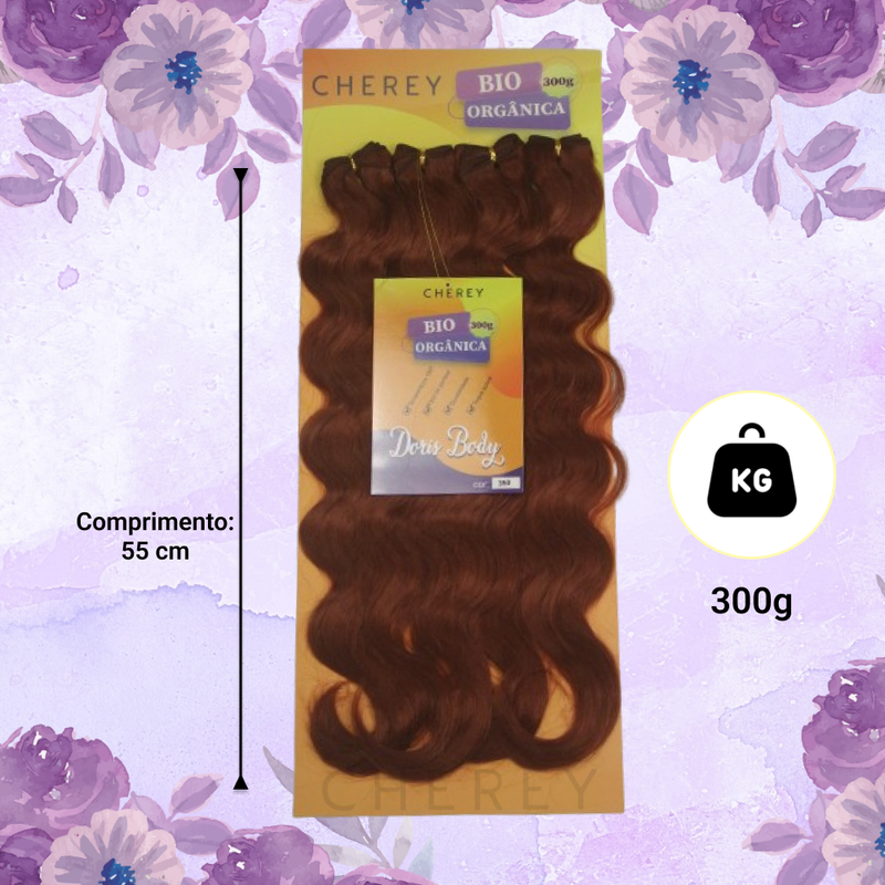 DORIS BIO ORGANIC HAIR 55CM 300G INTERLACE