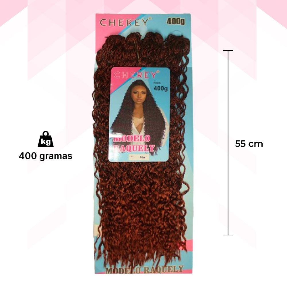 Cabelo Sintetico Raquely 400g para crochet braid