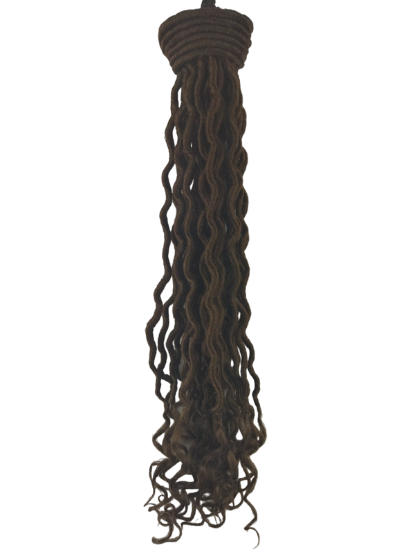 Aplique Rabo de Cavalo com Dread Mod. Clara 55cm