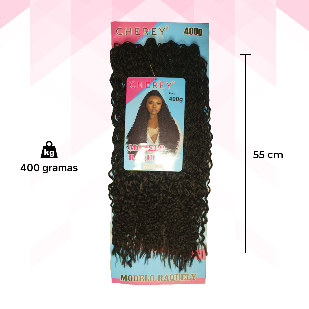 Cabelo Sintetico Raquely 400g para crochet braid
