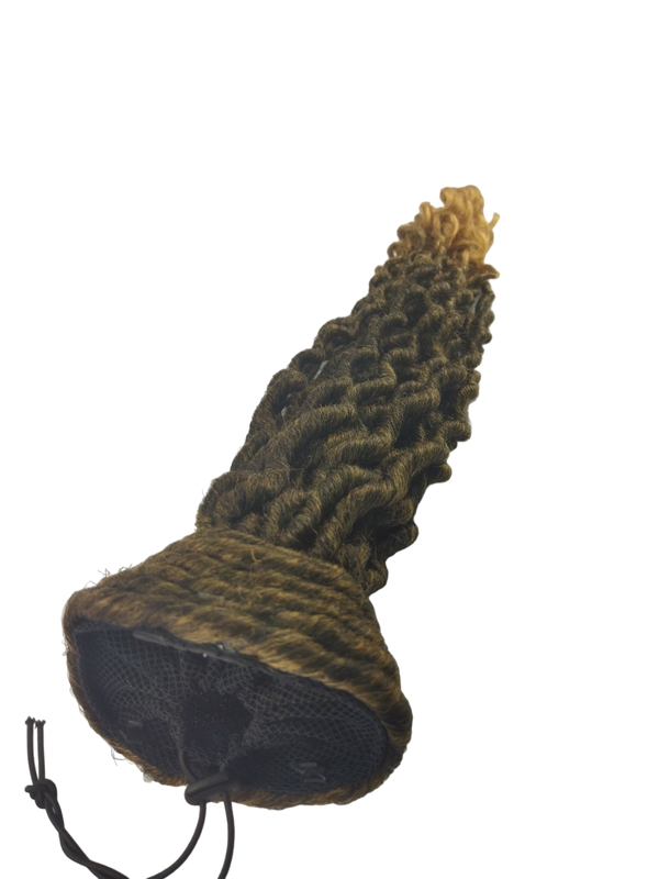 Aplique Rabo de Cavalo com Dread Mod. Clara 55cm