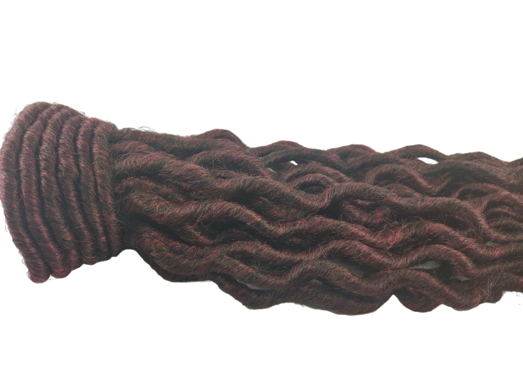 Aplique Rabo de Cavalo com Dread Mod. Clara 55cm
