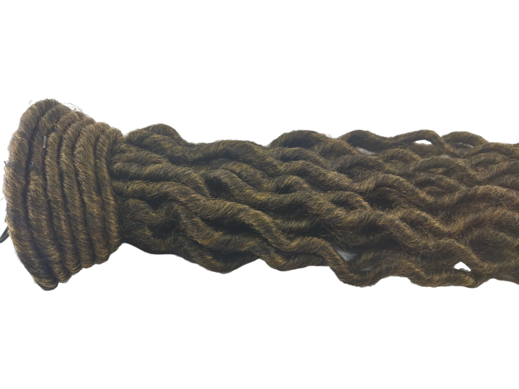 Aplique Rabo de Cavalo com Dread Mod. Clara 55cm