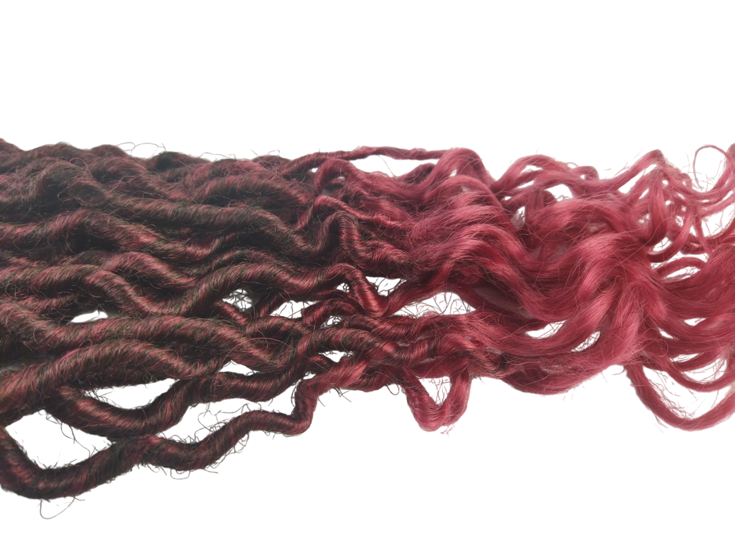 Aplique Rabo de Cavalo com Dread Mod. Clara 55cm