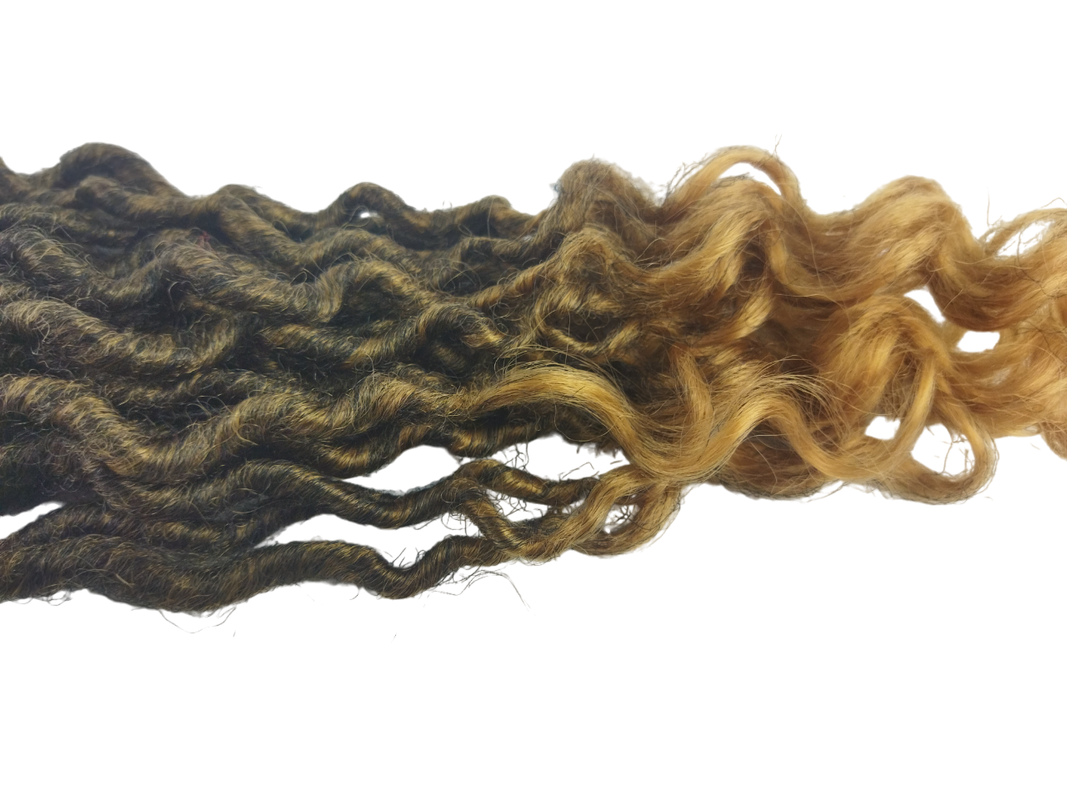 Aplique Rabo de Cavalo com Dread Mod. Clara 55cm