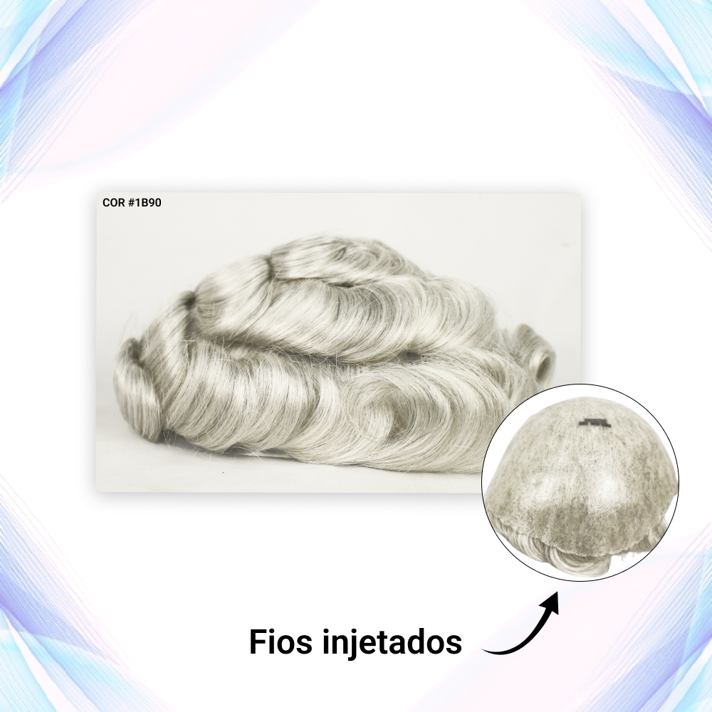 Protese capilar micropele Fred Injetada tamanho 20x25