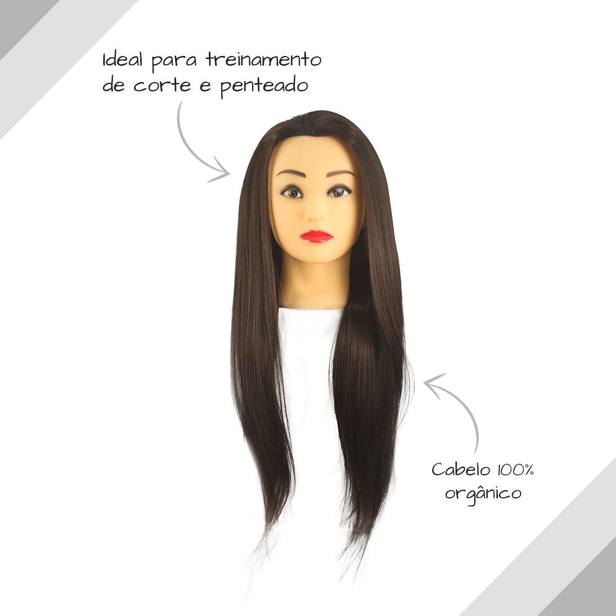 Manequim orgânico SN-06 #4 morena