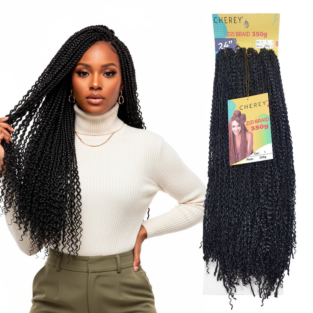 Aplique para Cabelos ZIZI Braid New W 350 Crochet Braid – cherey