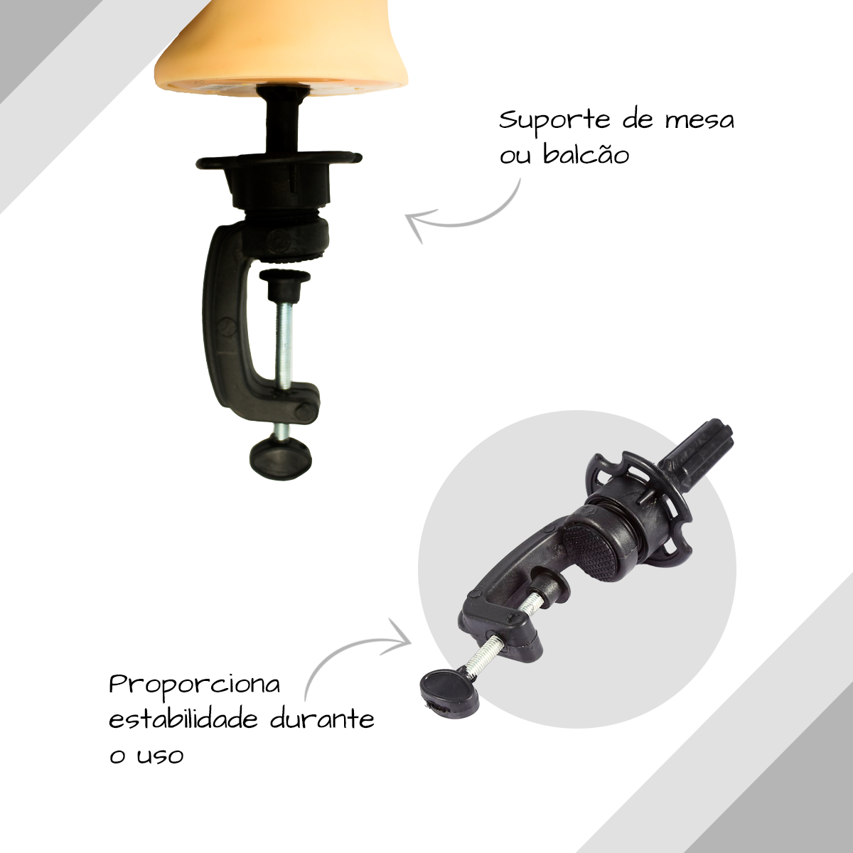 Suporte Para Manequim Cabeça De Boneca Para Treino