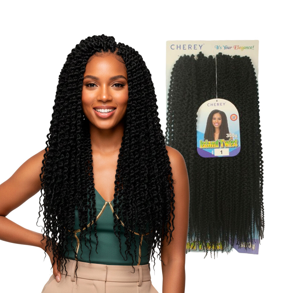 Cabelo Island Twist para Crochet Braid 300g – cherey.com.br