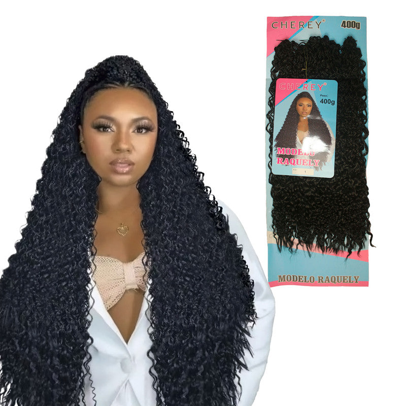 Cabelo Sintetico Raquely 400g para crochet braid