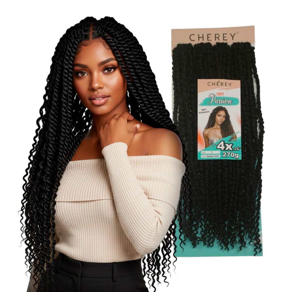 Passion Twist Crochet Curly Hair 270gr 60cm – cherey.com.br