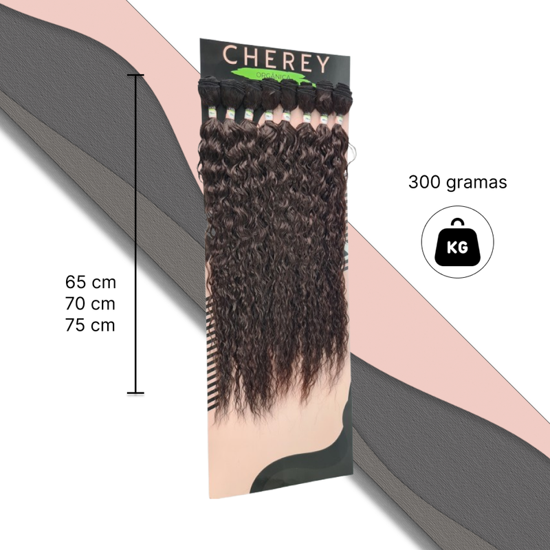 Cabelo Malaysian Organico Para Entrelace 300g 65-70-75