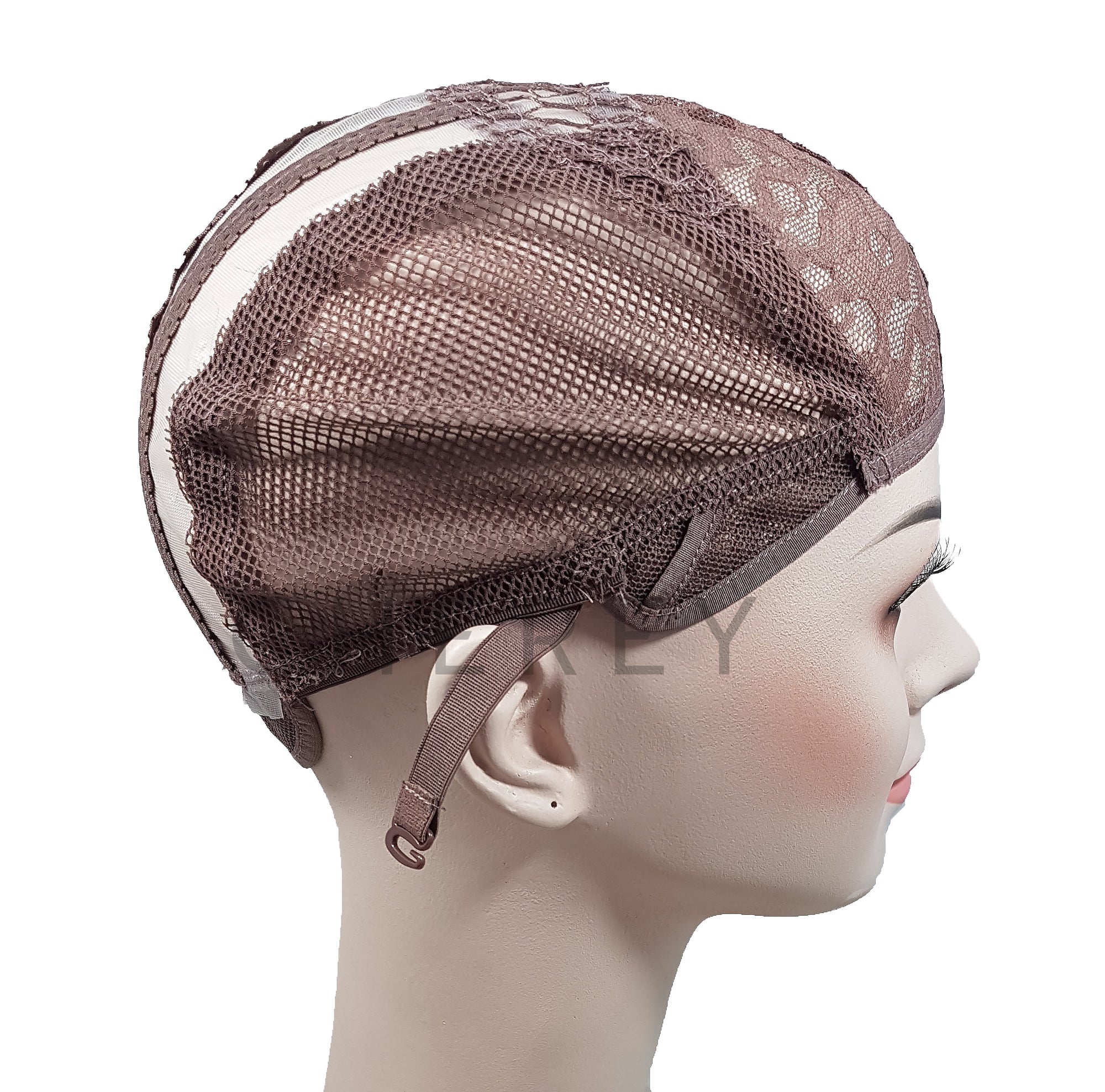 Gorra de peluca HH #MARRÓN OSCURO