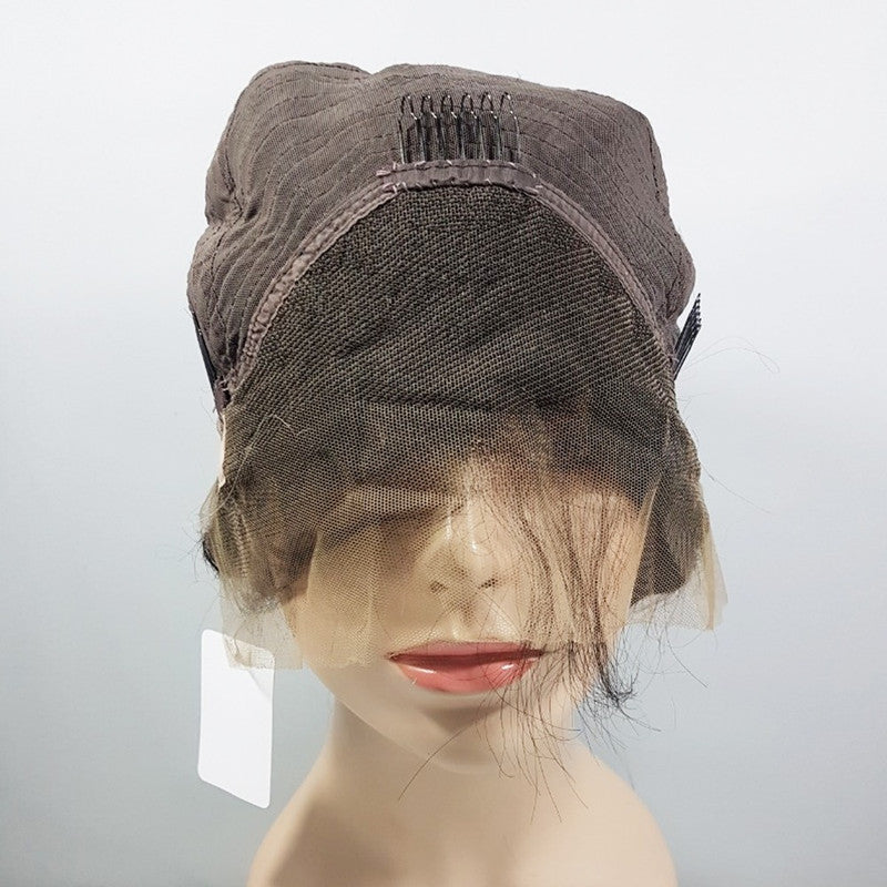 Peruca Front Lace 100% Cabelo humano 30cm (Fio esticado)