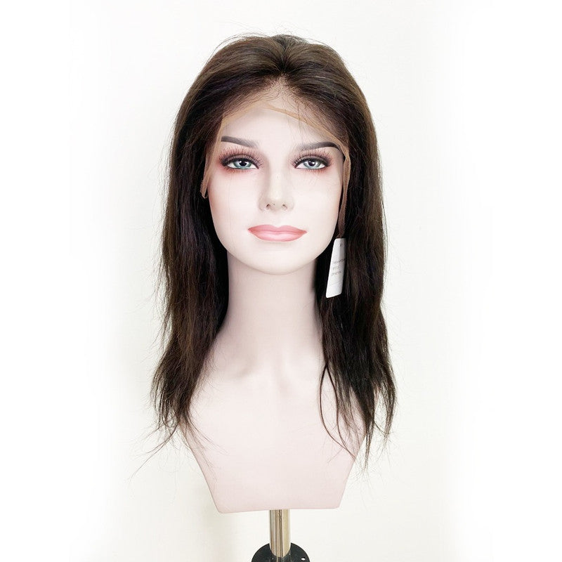 Peruca Front Lace 100% Cabelo humano 30cm (Fio esticado)