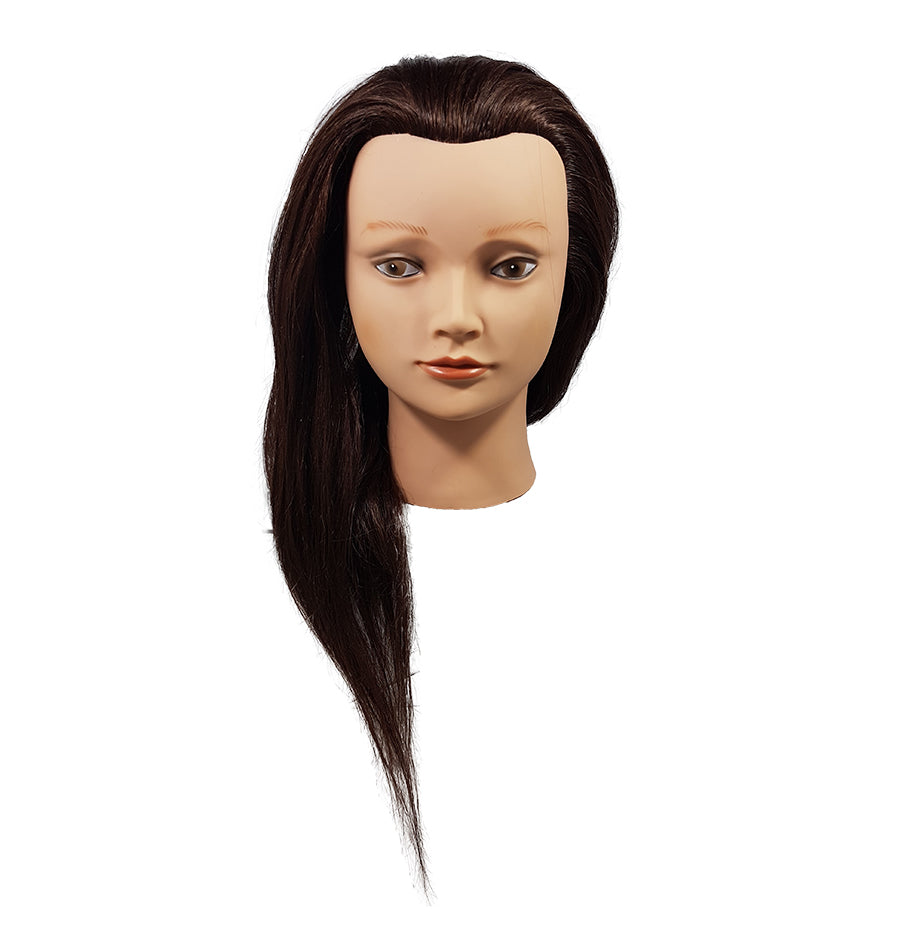 Manequim Misto 50% Cabelo Natural 50% Sintético