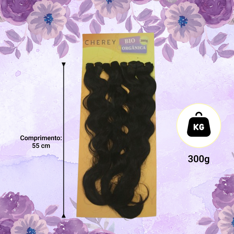 CABELO BIO ORGÂNICO DORIS 55CM 300G ENTRELACE