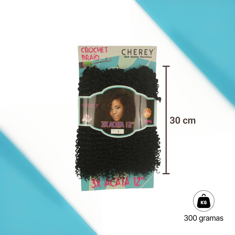 Cabelo Orgânico Cacheado Premium Acata 300G