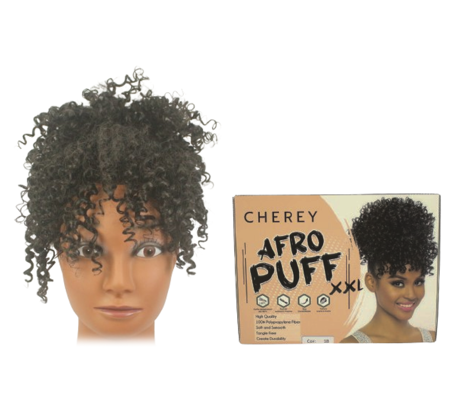 APLIQUE AFRO PUFF XXL ORGANICO