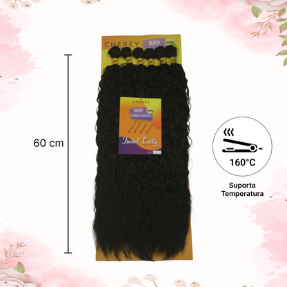 Isabel Curly Bio Fiber Hair 6x 300g For Interlacing