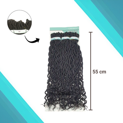 Cabelo Goddess Curl Fibra Sintética 260g