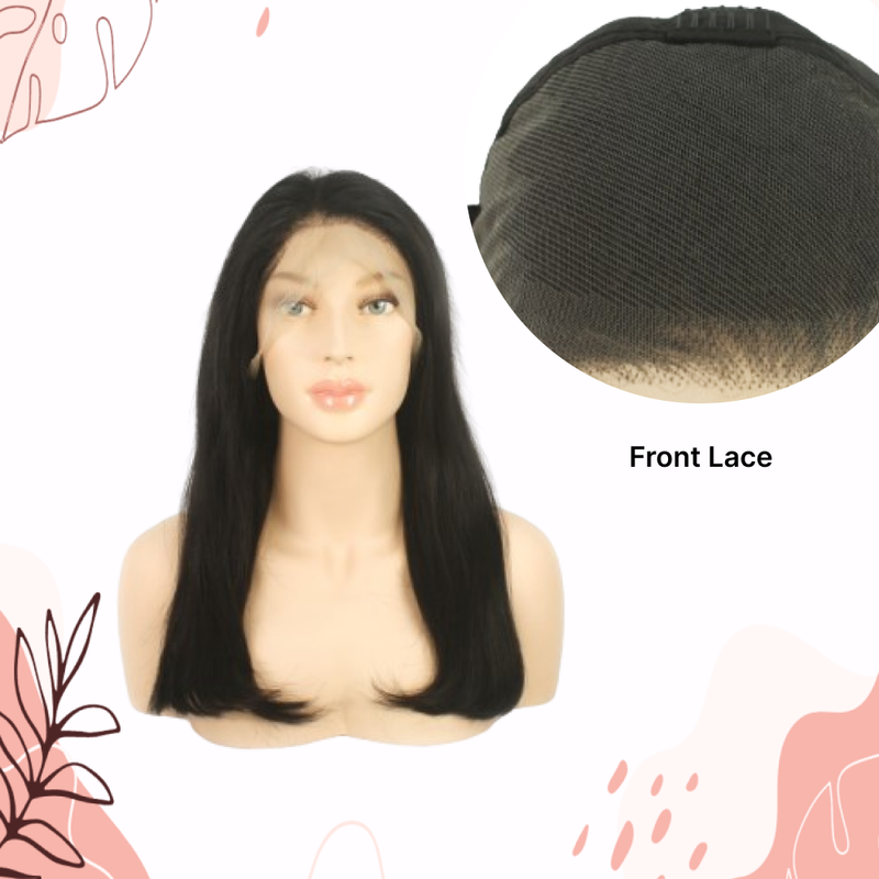 PERUCA FRONT LACE TZES 100% CABELO HUMANO – 50 CM