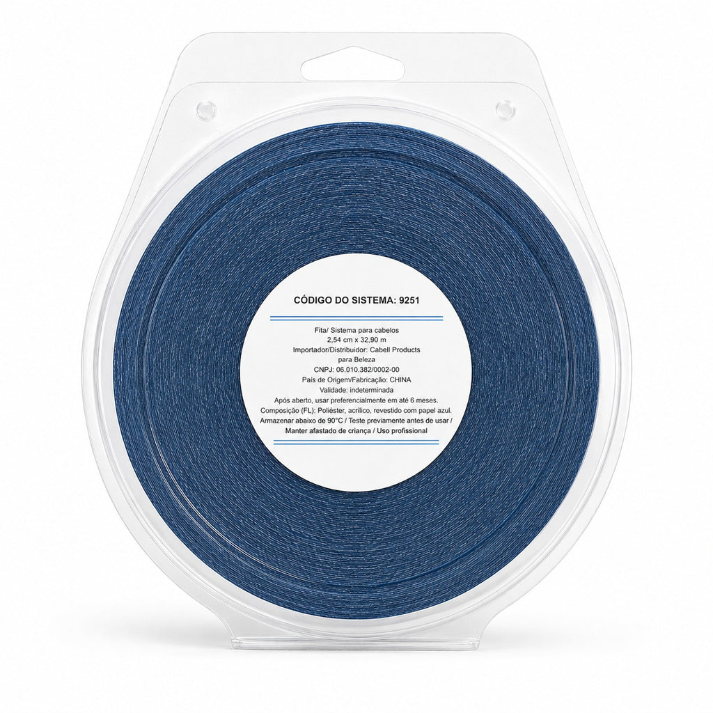 CINTA DE ENCAJE AZUL DELANTERA 2,54 CM X 32,90 M