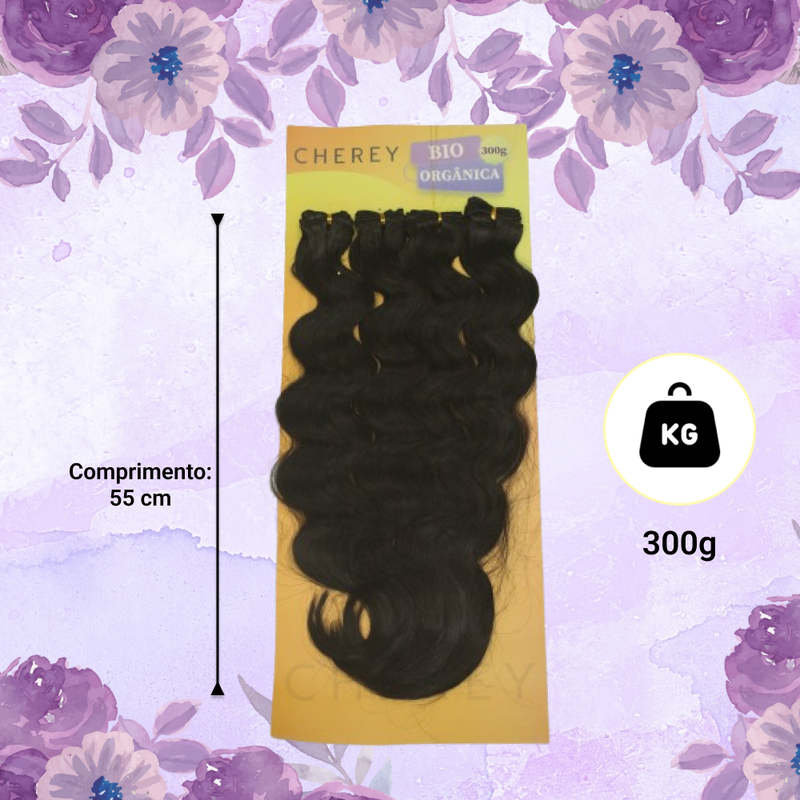 CABELO BIO ORGÂNICO DORIS 55CM 300G ENTRELACE