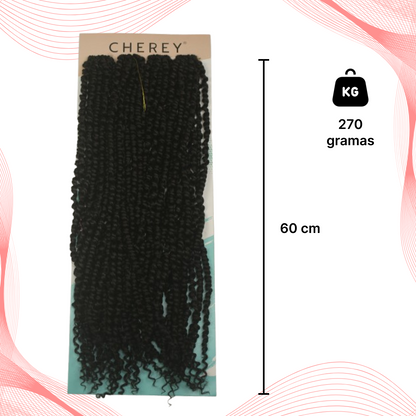 Cabelo Cacheado Passion Twist Crochet 270gr 60cm