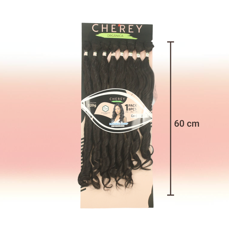 CABELO ORGÂNICO NATURAL CRIMP 320G