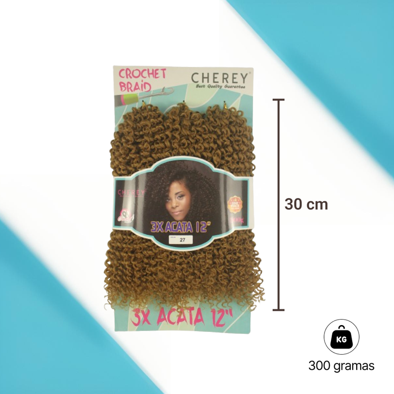 Cabelo Orgânico Cacheado Premium Acata 300G