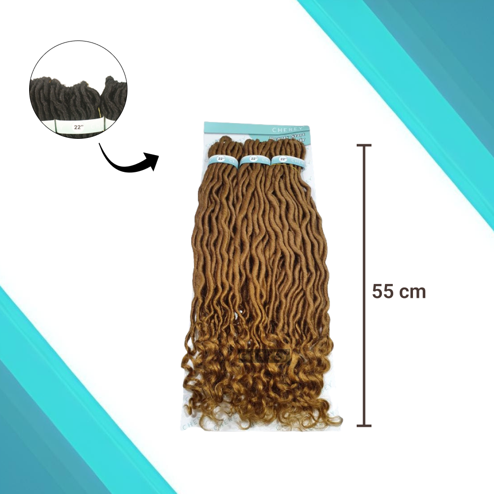 Cabelo Goddess Curl Fibra Sintética 260g