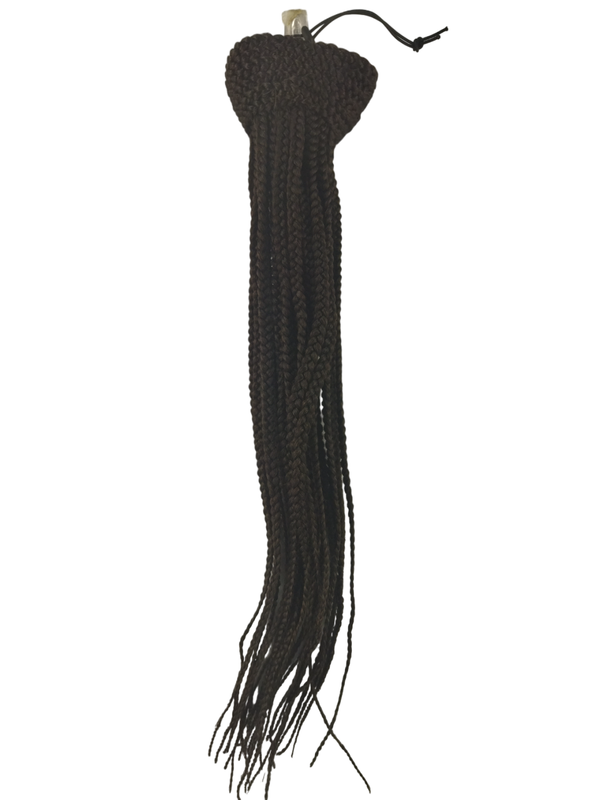 Aplique Rabo de Cavalo todo trançado Mod. Renata 50 cm