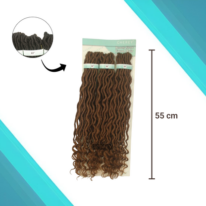 Cabelo Goddess Curl Fibra Sintética 260g