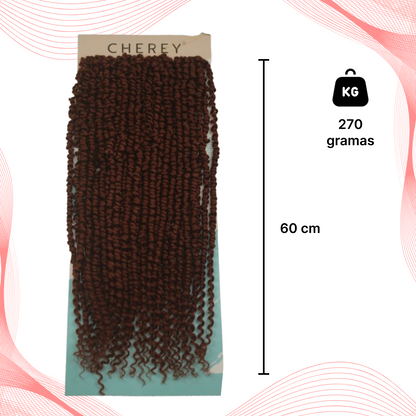 Cabelo Cacheado Passion Twist Crochet 270gr 60cm