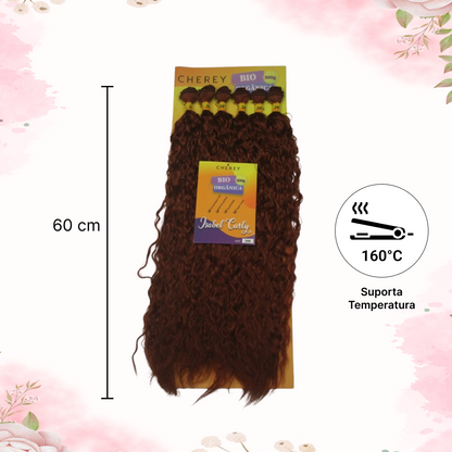 Isabel Curly Bio Fiber Hair 6x 300g For Interlacing