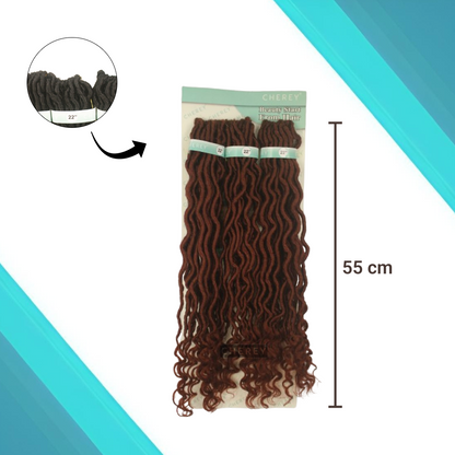 Cabelo Goddess Curl Fibra Sintética 260g