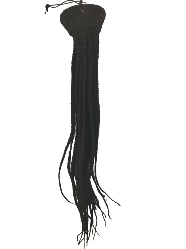 Aplique Rabo de Cavalo todo trançado Mod. Renata 50 cm