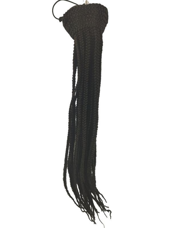Aplique Rabo de Cavalo todo trançado Mod. Renata 50 cm